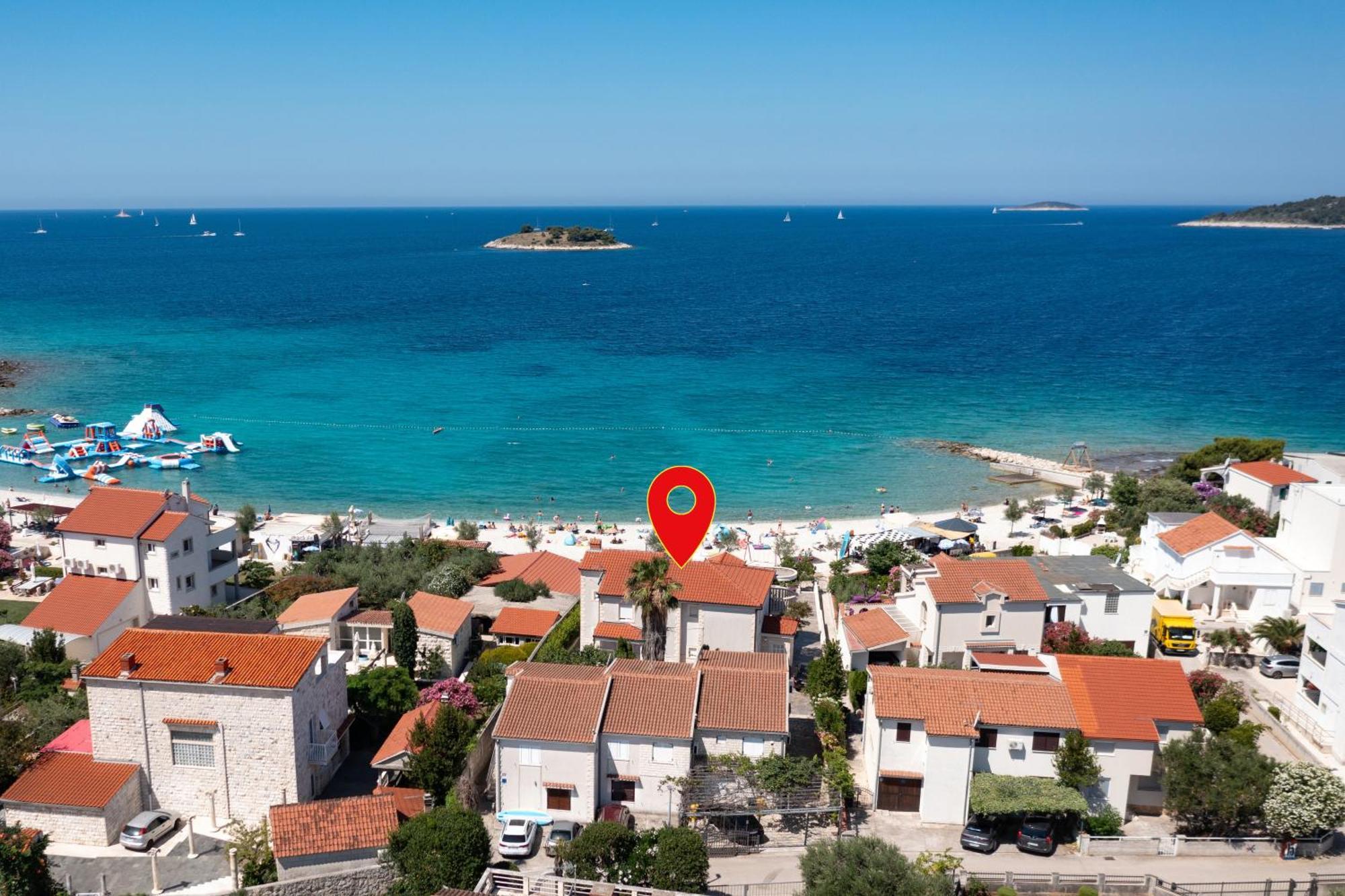Family Friendly Apartments With A Swimming Pool Rogoznica - 7557 외부 사진